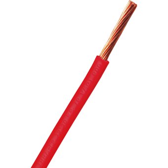 Cable Unipolar Rojo 14 AWG Por Metro